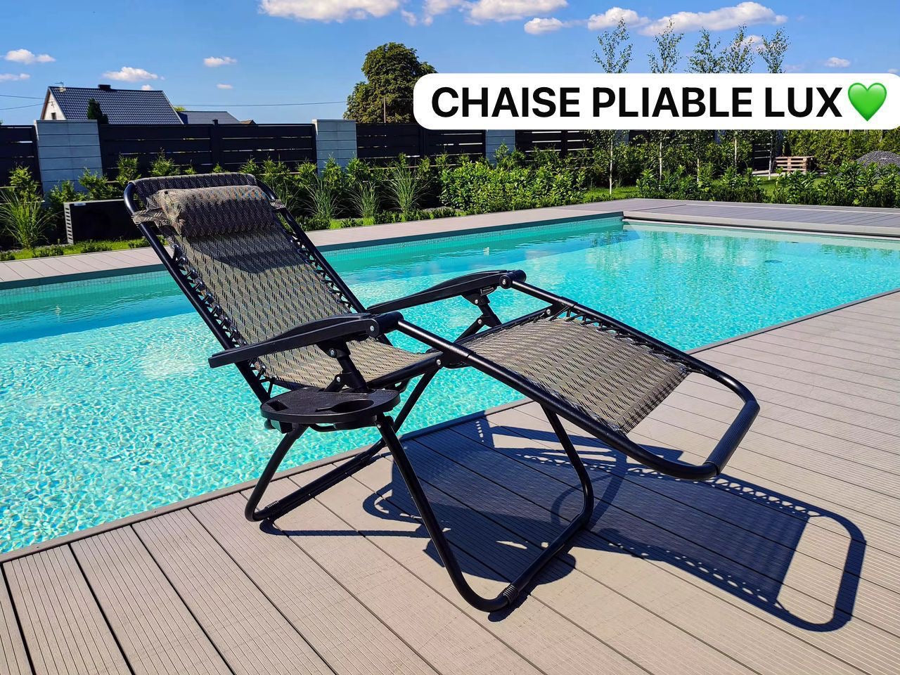 Chaise Pliable