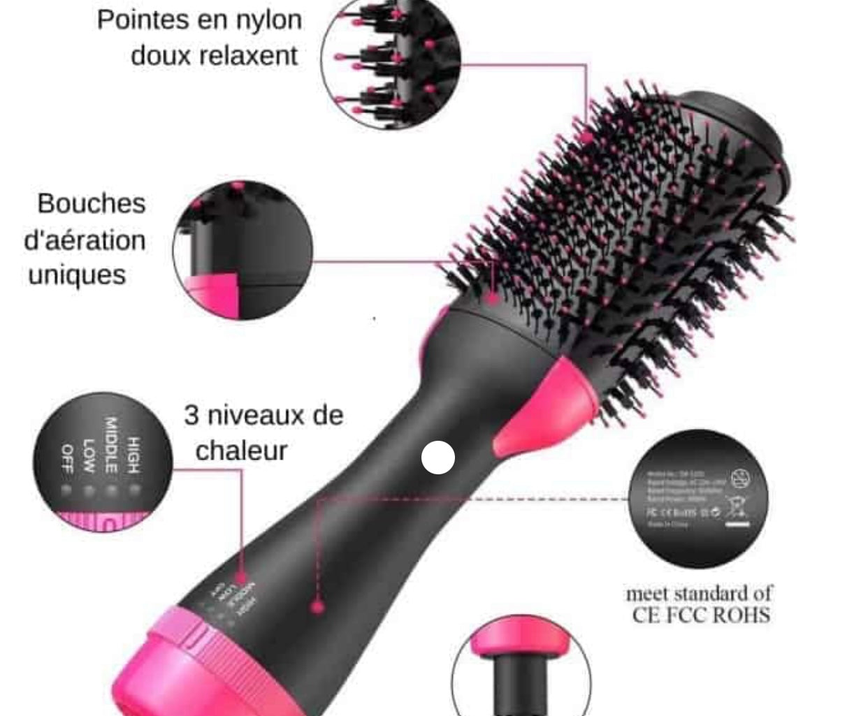 Brosse cheveux