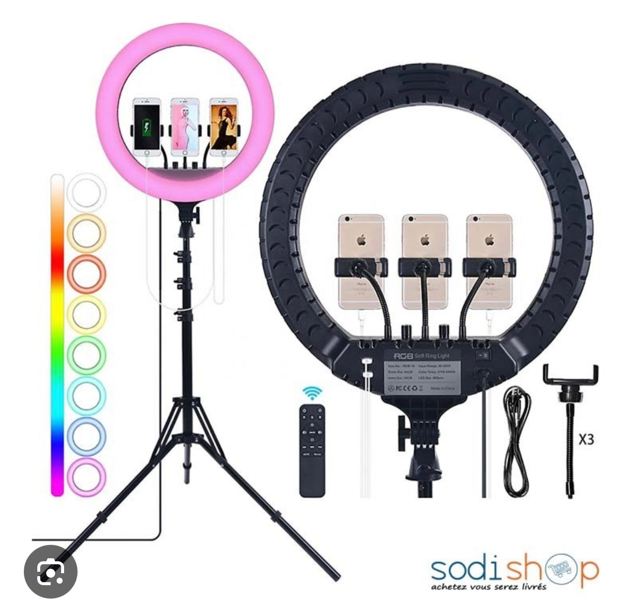 Ring Light 3 support